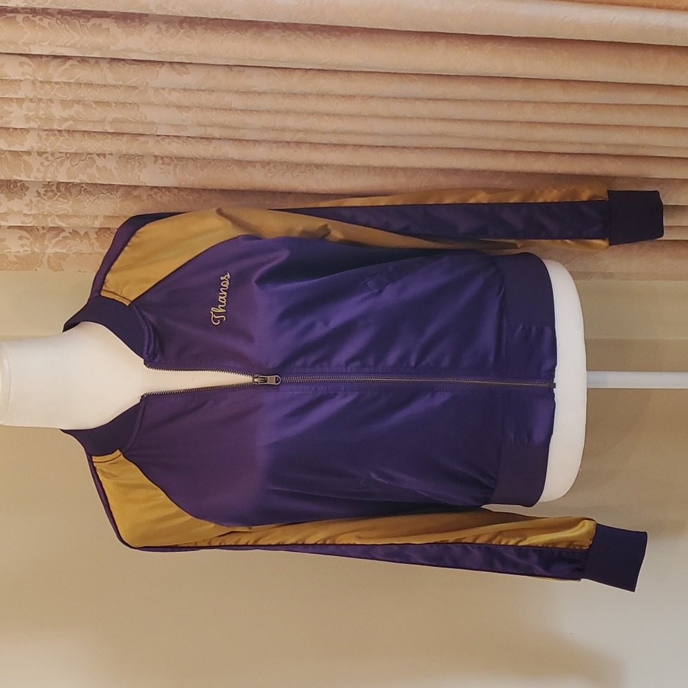 Her universe marvel Thanos bomber jacket in size small